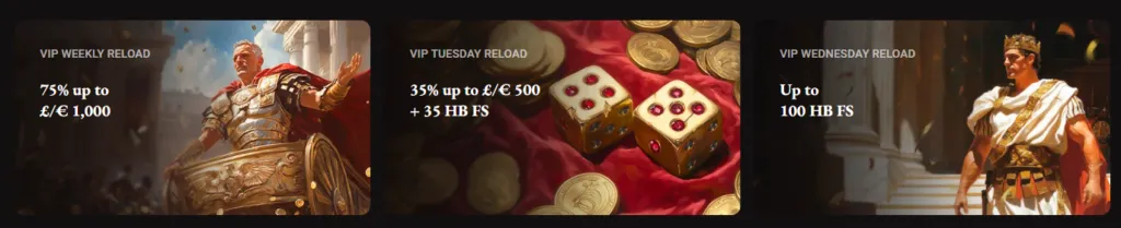 Rewards and loyalty at Legion Bet Casino